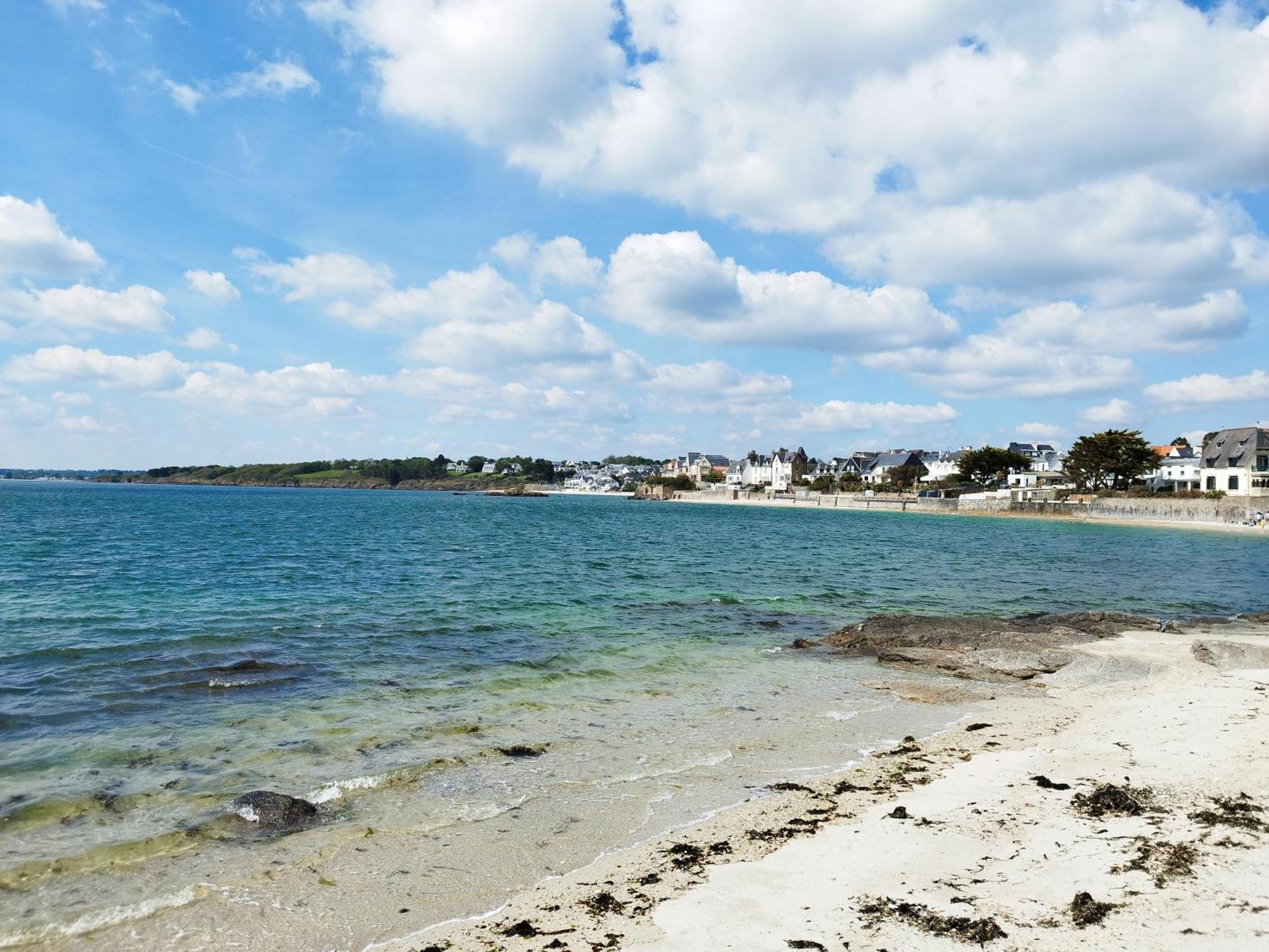 Les Reflets De Rivage Avec Garage Privatif - 350M Plage Concarneau Bagian luar foto